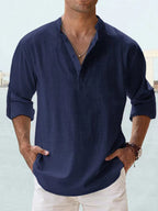Austin Breathable Button-Up Shirt – side view