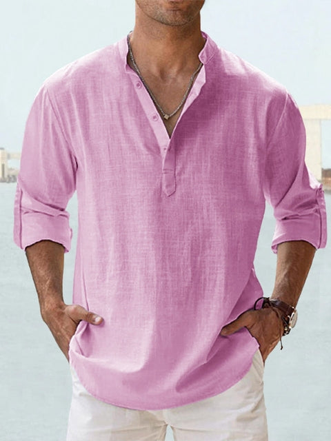 Austin Breathable Button-Up Shirt – back view