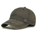 Barrie vintage-wash cotton cap, front view