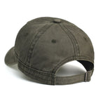 Barrie vintage-wash cotton cap, side view