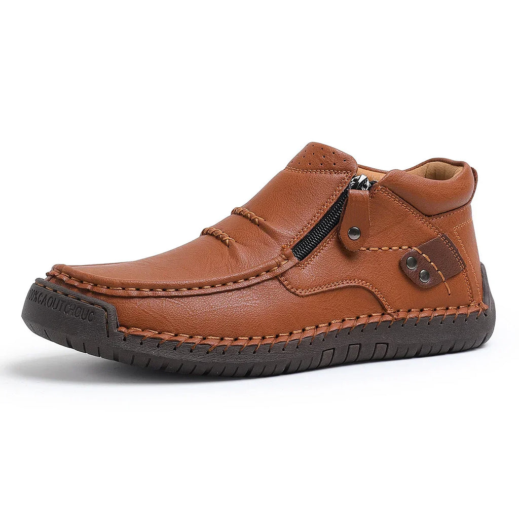 Barton Handcrafted Leather Shoes – back view