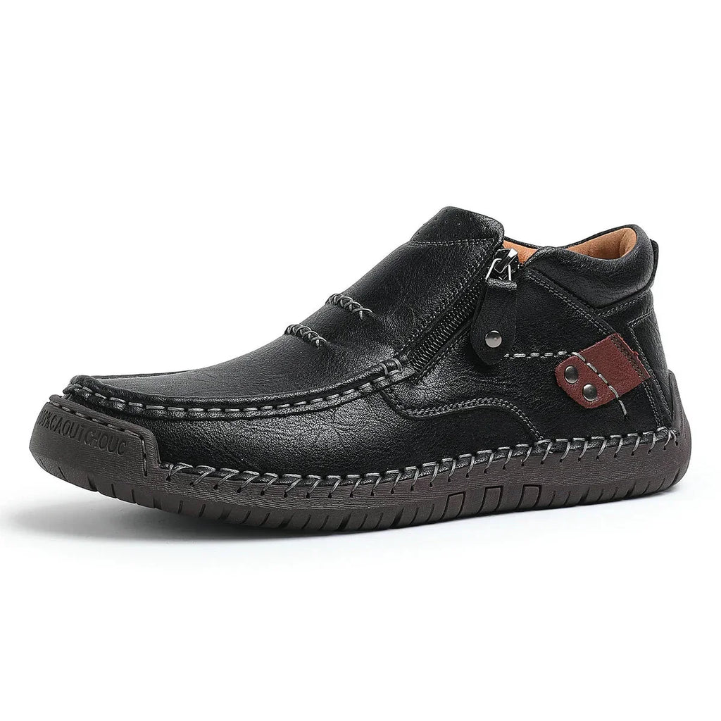 Barton Handcrafted Leather Shoes – detail view
