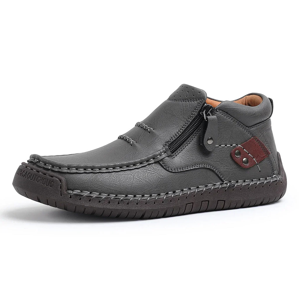 Barton Handcrafted Leather Shoes – styled view