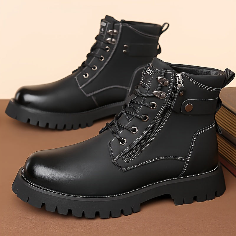 Baxter | Deep-Tread Trail Boots – styled view