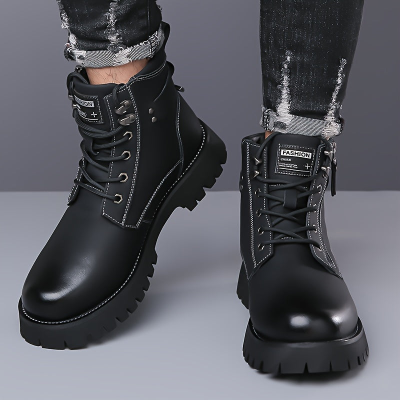 Baxter | Deep-Tread Trail Boots – styled view