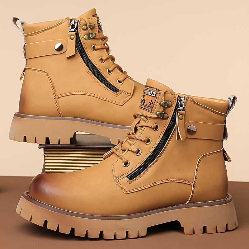 Baxter | Deep-Tread Trail Boots – back view