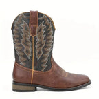 Beau Leather Cowboy Boots – detail view