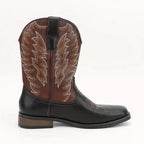 Beau Leather Cowboy Boots – side view