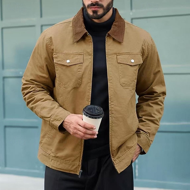Bradford | Rugged Utility Jacket – styled view