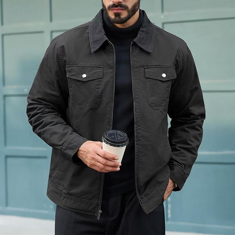 Bradford | Rugged Utility Jacket – styled view