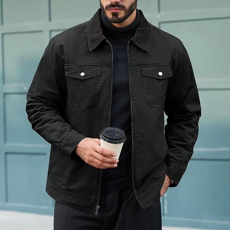 Bradford | Rugged Utility Jacket – styled view
