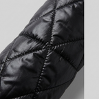 Branford Quilted Bomber Jacket – quilted fabric close-up