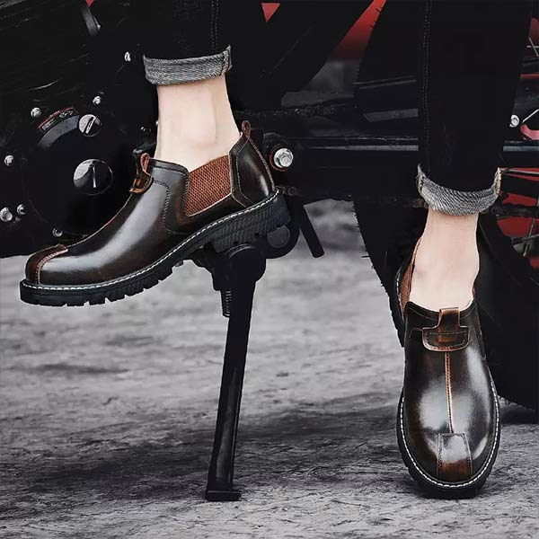 Brody Vintage Chelsea Boots – back view