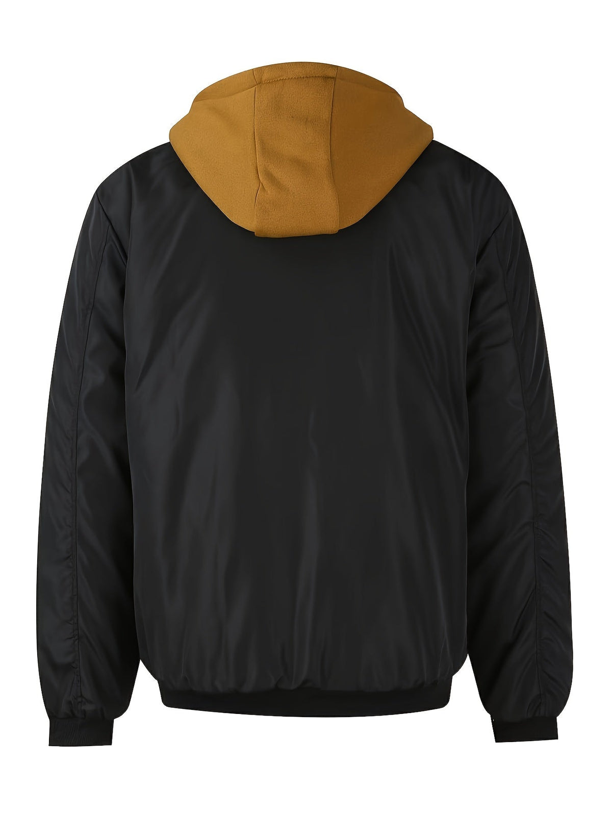 Brysen | Hooded Warm-Lined Zip Jacket – back view