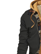 Brysen | Hooded Warm-Lined Zip Jacket – detail view