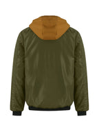 Brysen | Hooded Warm-Lined Zip Jacket – back view