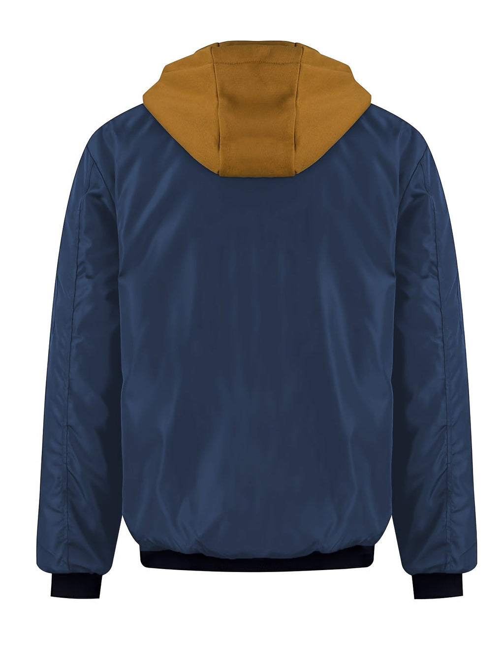 Brysen | Hooded Warm-Lined Zip Jacket – back view