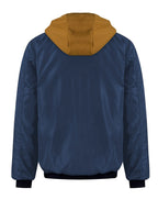 Brysen | Hooded Warm-Lined Zip Jacket – back view