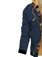 Brysen | Hooded Warm-Lined Zip Jacket – side view
