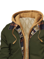 Brysen | Hooded Warm-Lined Zip Jacket – close-up