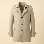 Carter Trench Coat in beige – product front view