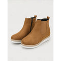 Cerys | Cozy Wedge Ankle Boots – front view