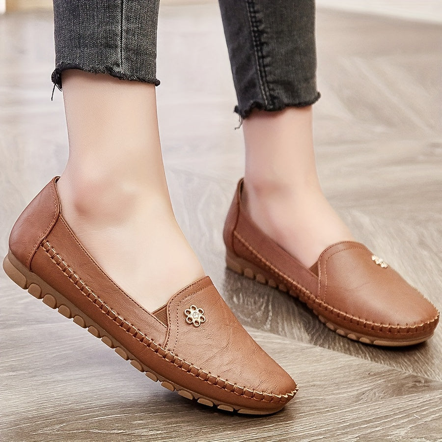 Charlene Soft Slip-On Loafers – side view