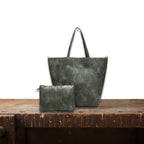 Christine | Classic Retro Wallet and Tote Bag – front view