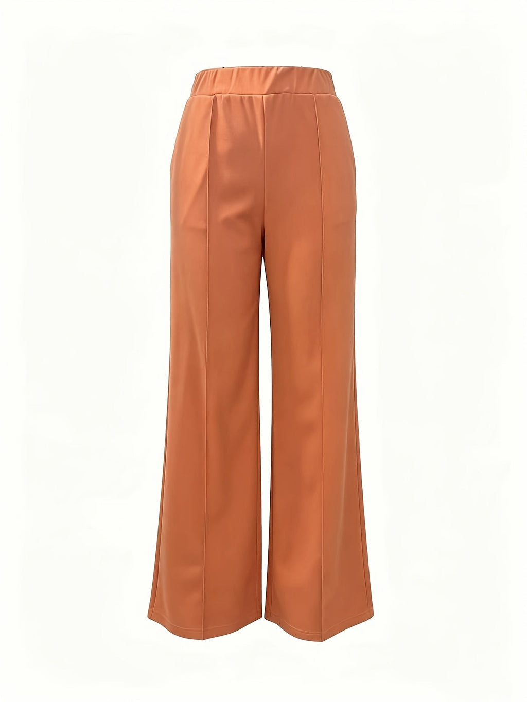 Claudia | High-Waisted Wide-Leg Pants – front view