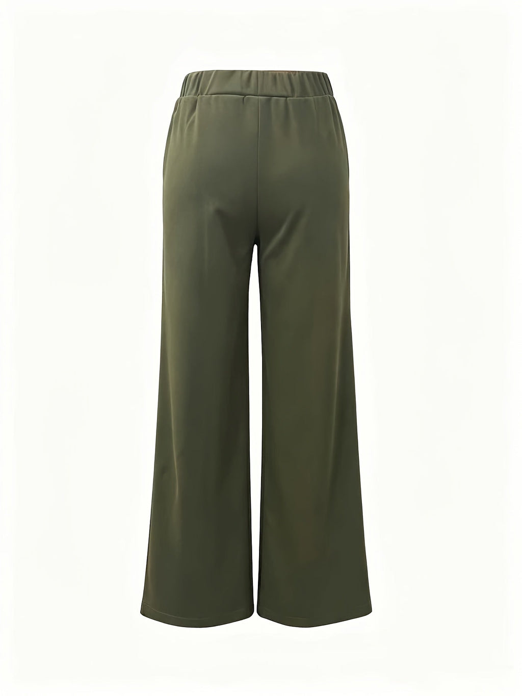 Claudia | High-Waisted Wide-Leg Pants – back view