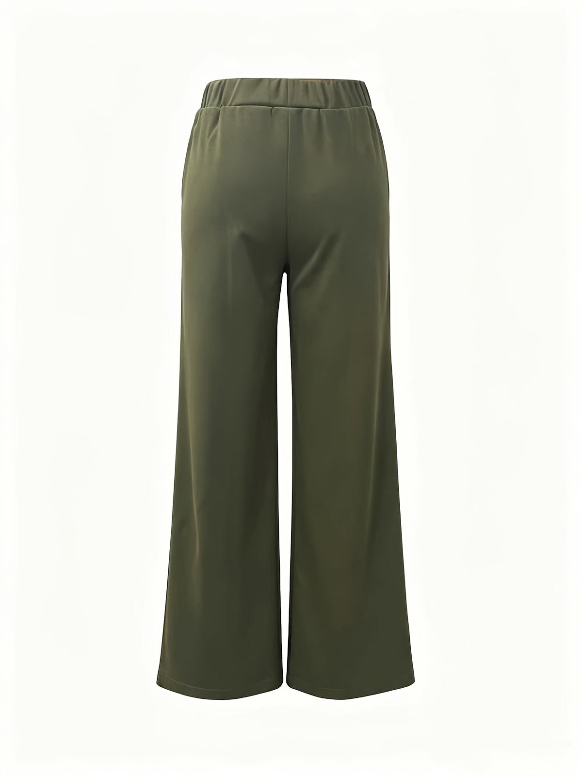 Claudia | High-Waisted Wide-Leg Pants – back view