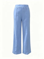 Claudia | High-Waisted Wide-Leg Pants – front view