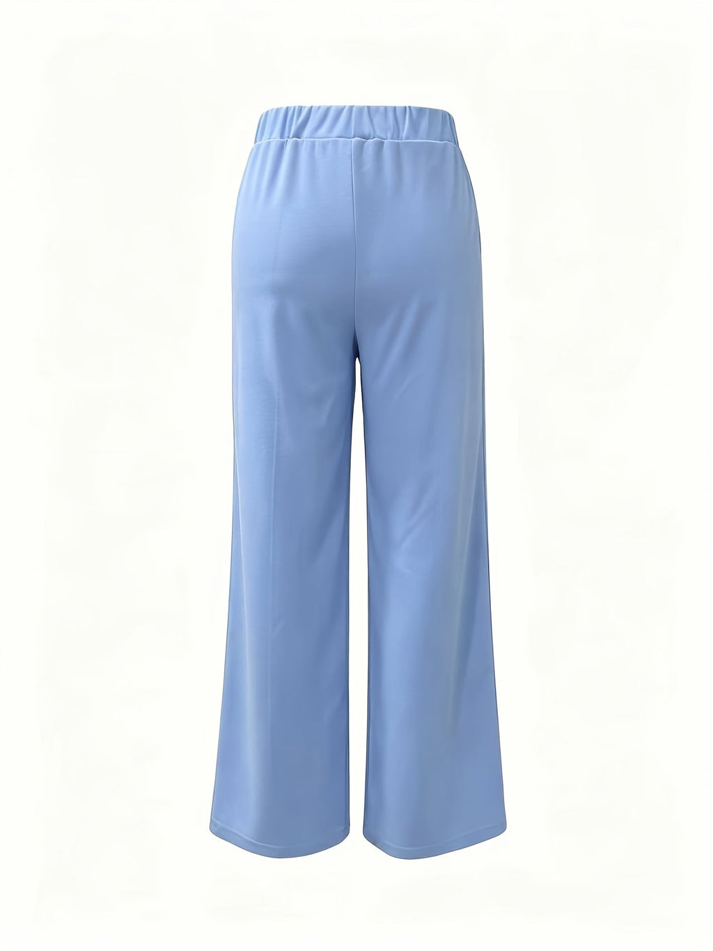 Claudia | High-Waisted Wide-Leg Pants – back view