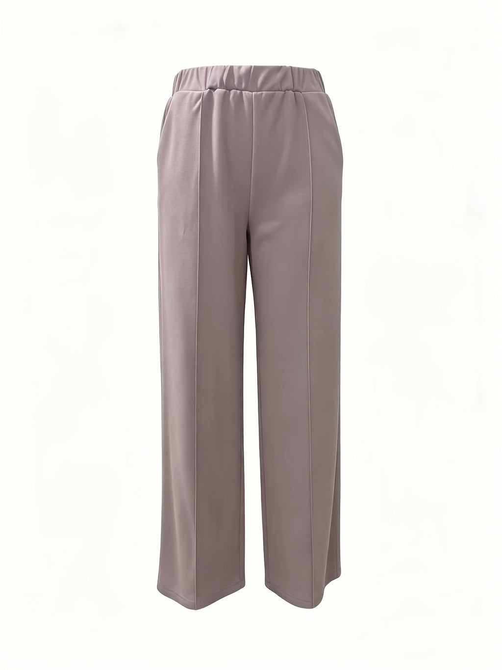 Claudia | High-Waisted Wide-Leg Pants – front view