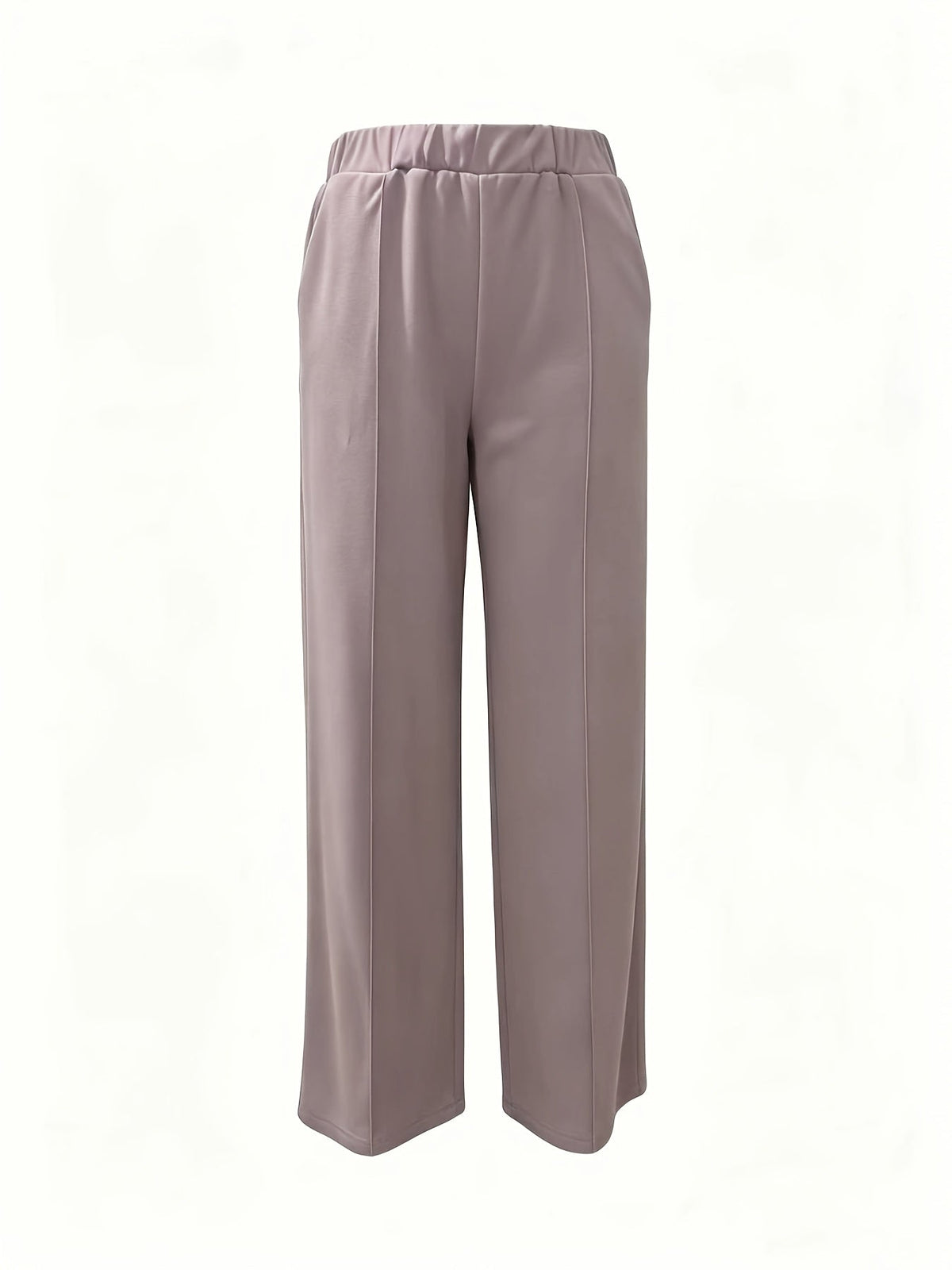 Claudia | High-Waisted Wide-Leg Pants – front view