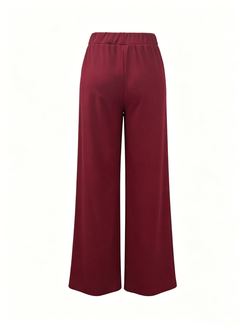 Claudia | High-Waisted Wide-Leg Pants – back view