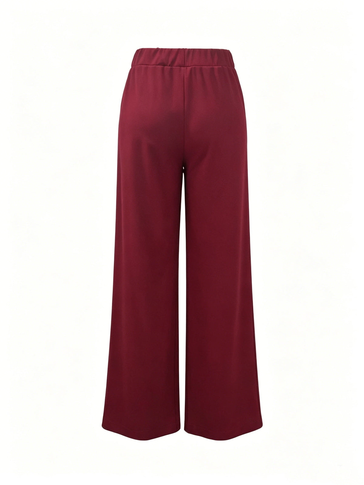 Claudia | High-Waisted Wide-Leg Pants – back view