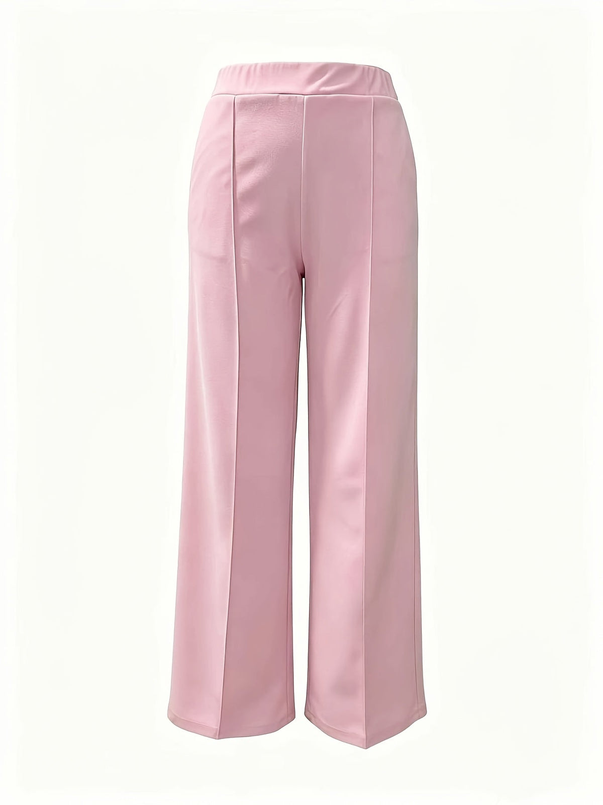 Claudia | High-Waisted Wide-Leg Pants – front view