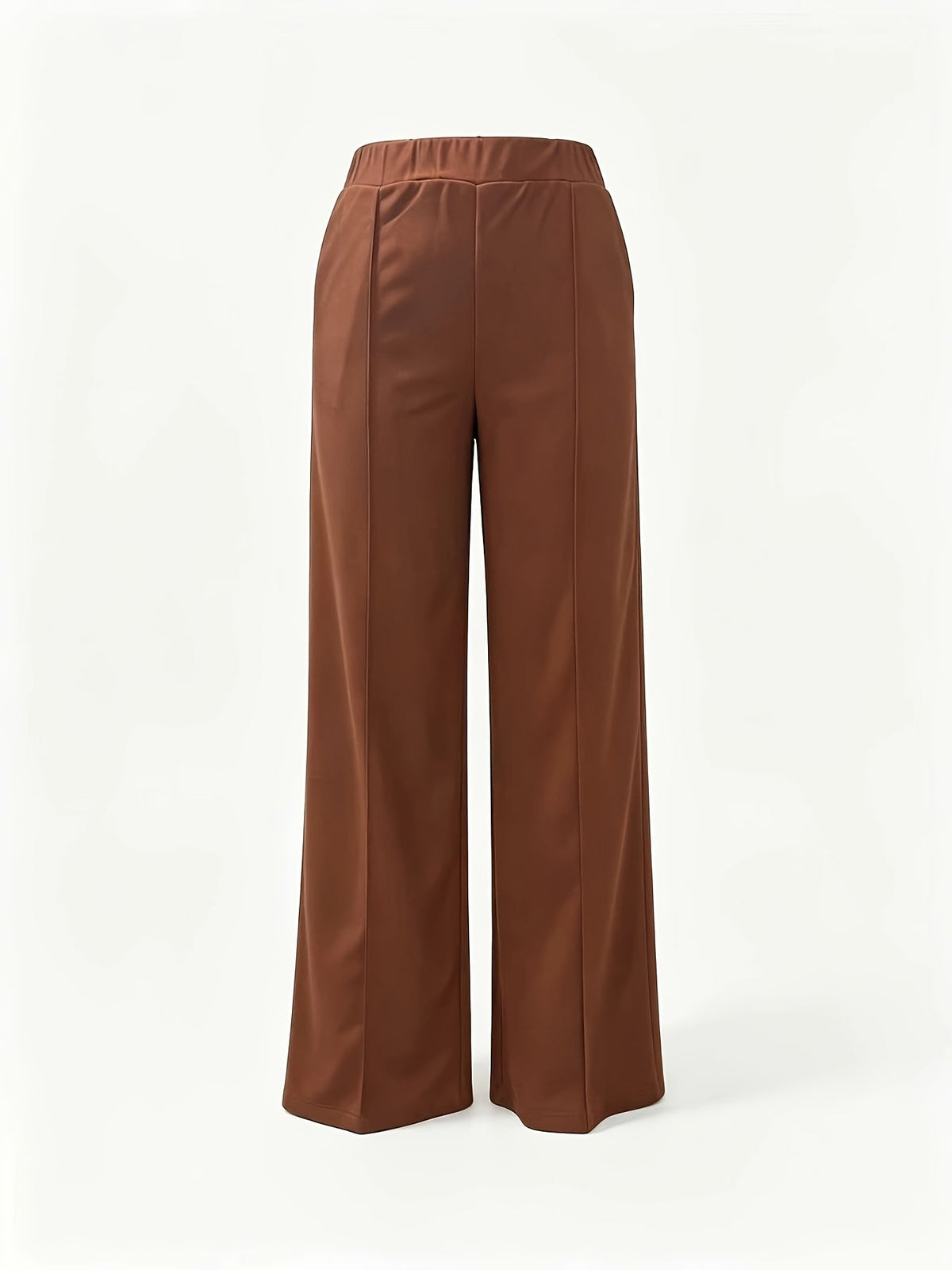 Claudia | High-Waisted Wide-Leg Pants – front view