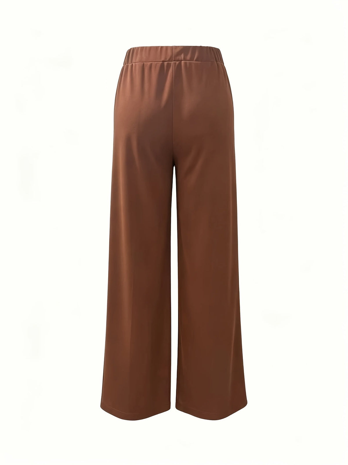 Claudia | High-Waisted Wide-Leg Pants – back view