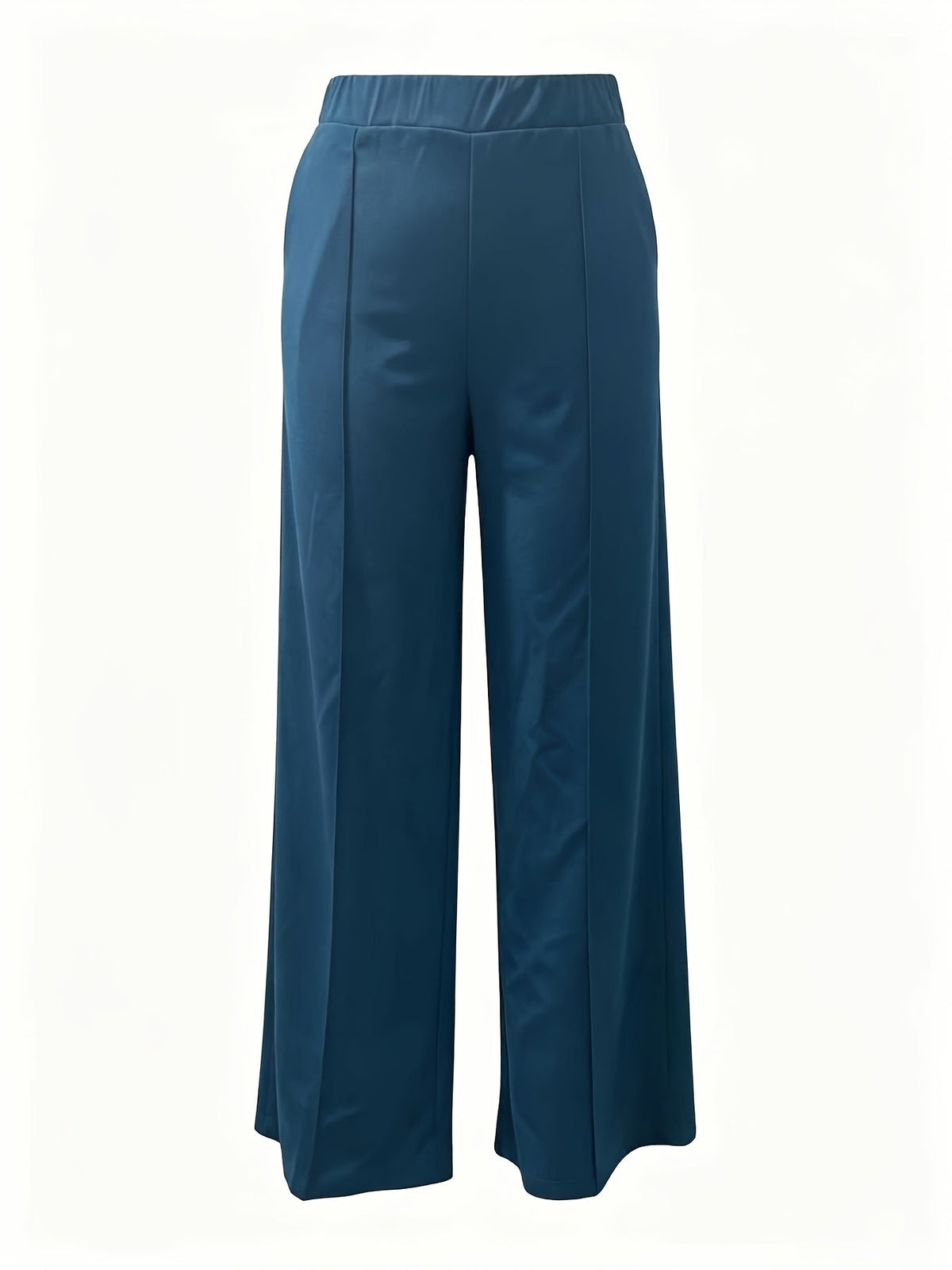 Claudia | High-Waisted Wide-Leg Pants – front view