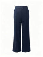 Claudia | High-Waisted Wide-Leg Pants – back view