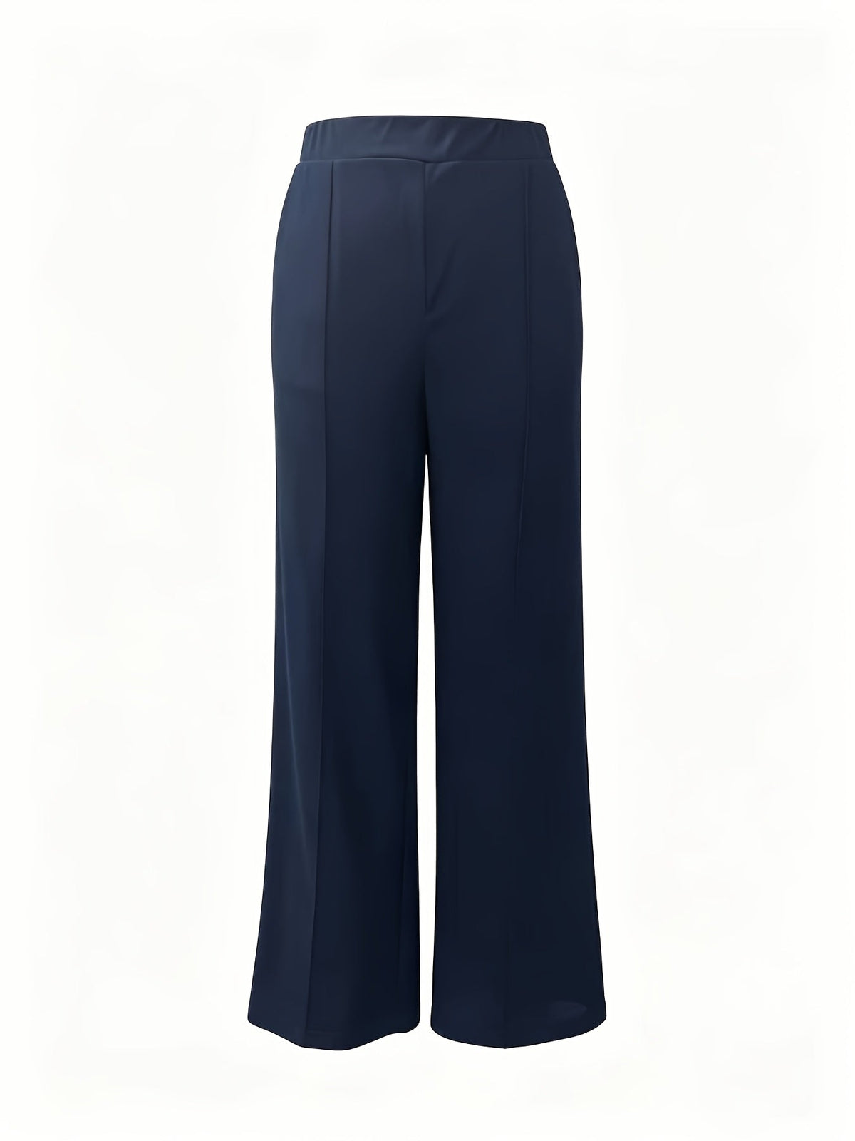 Claudia | High-Waisted Wide-Leg Pants – back view