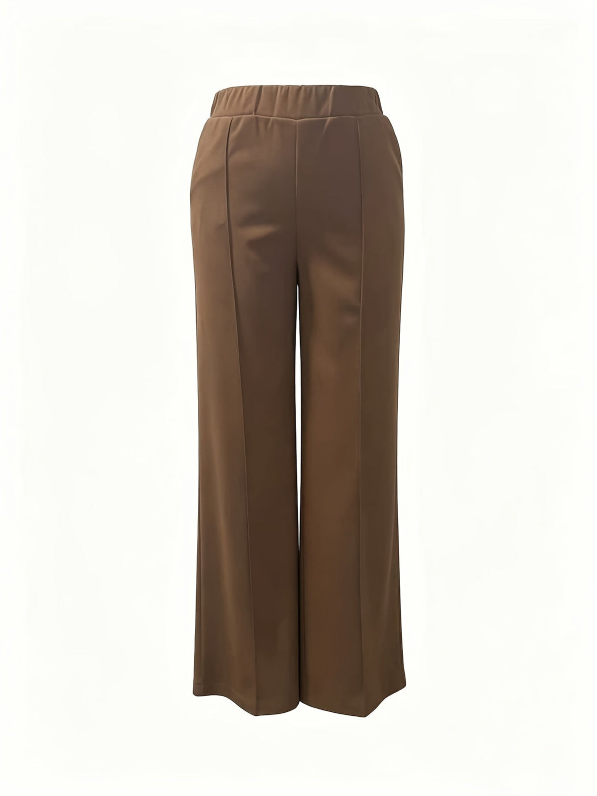Claudia | High-Waisted Wide-Leg Pants – front view