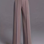 Claudia | High-Waisted Wide-Leg Pants – detail view