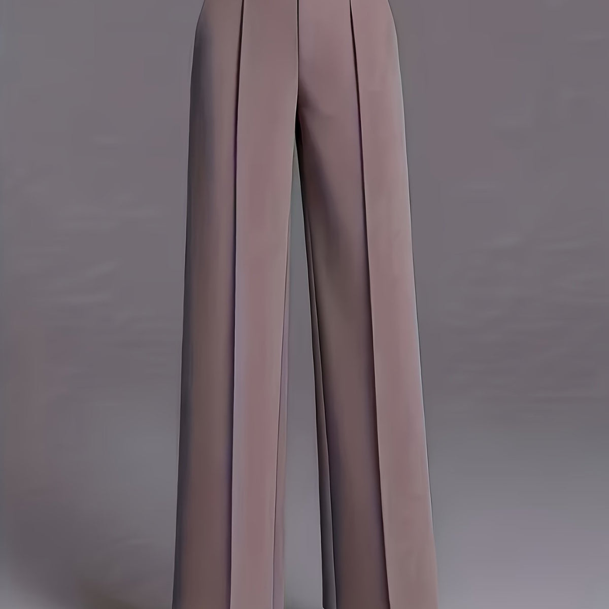 Claudia | High-Waisted Wide-Leg Pants – detail view