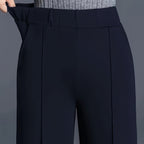 Claudia | High-Waisted Wide-Leg Pants – detail view