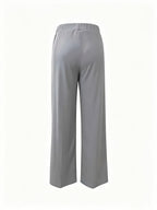 Claudia | High-Waisted Wide-Leg Pants – back view