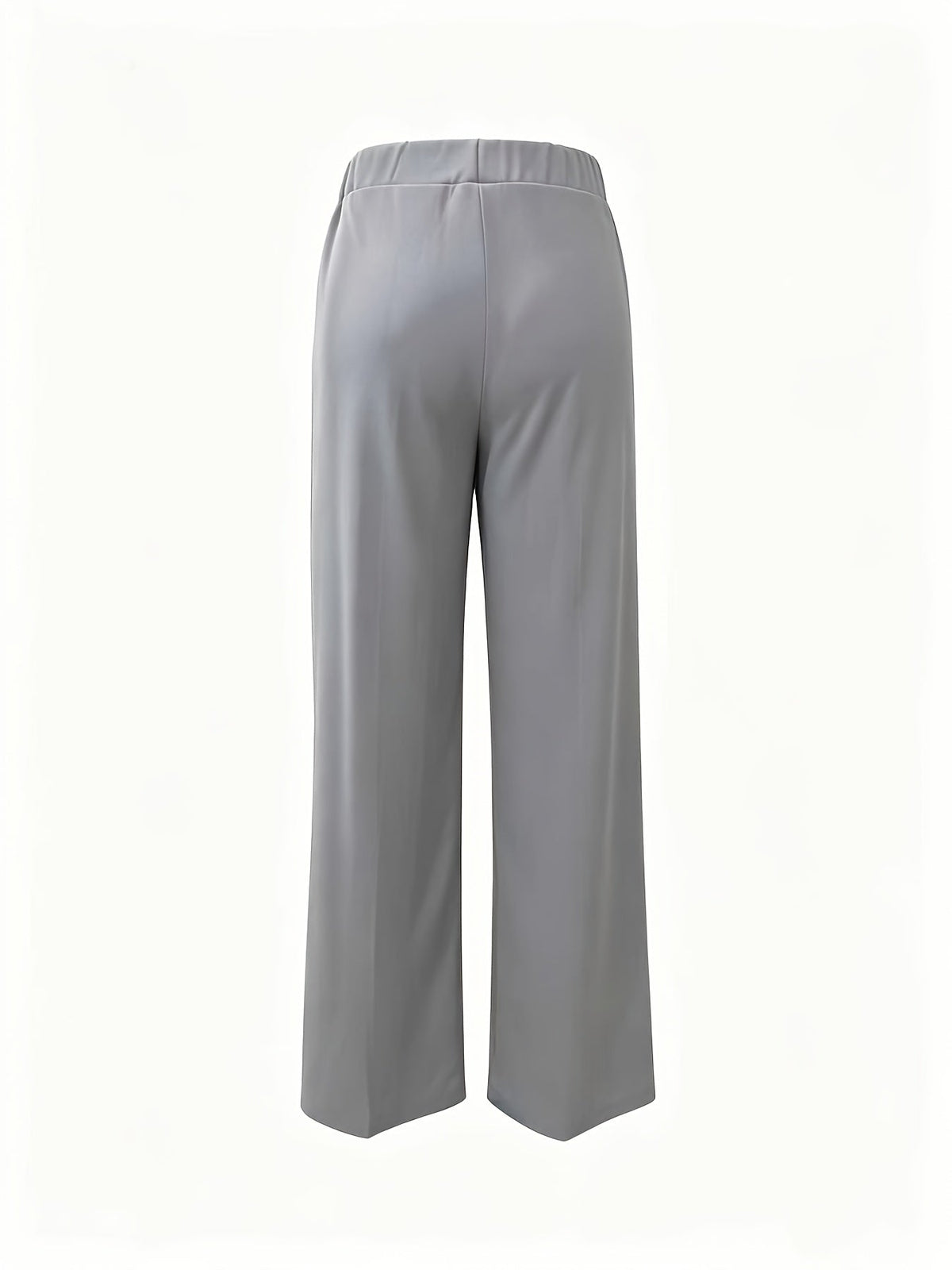 Claudia | High-Waisted Wide-Leg Pants – back view