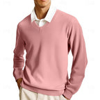 Clayton | Classic V-Neck Sweater – front view